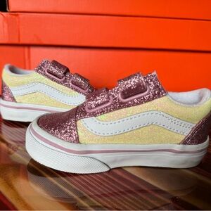 Glittery Pink Kids Shoes